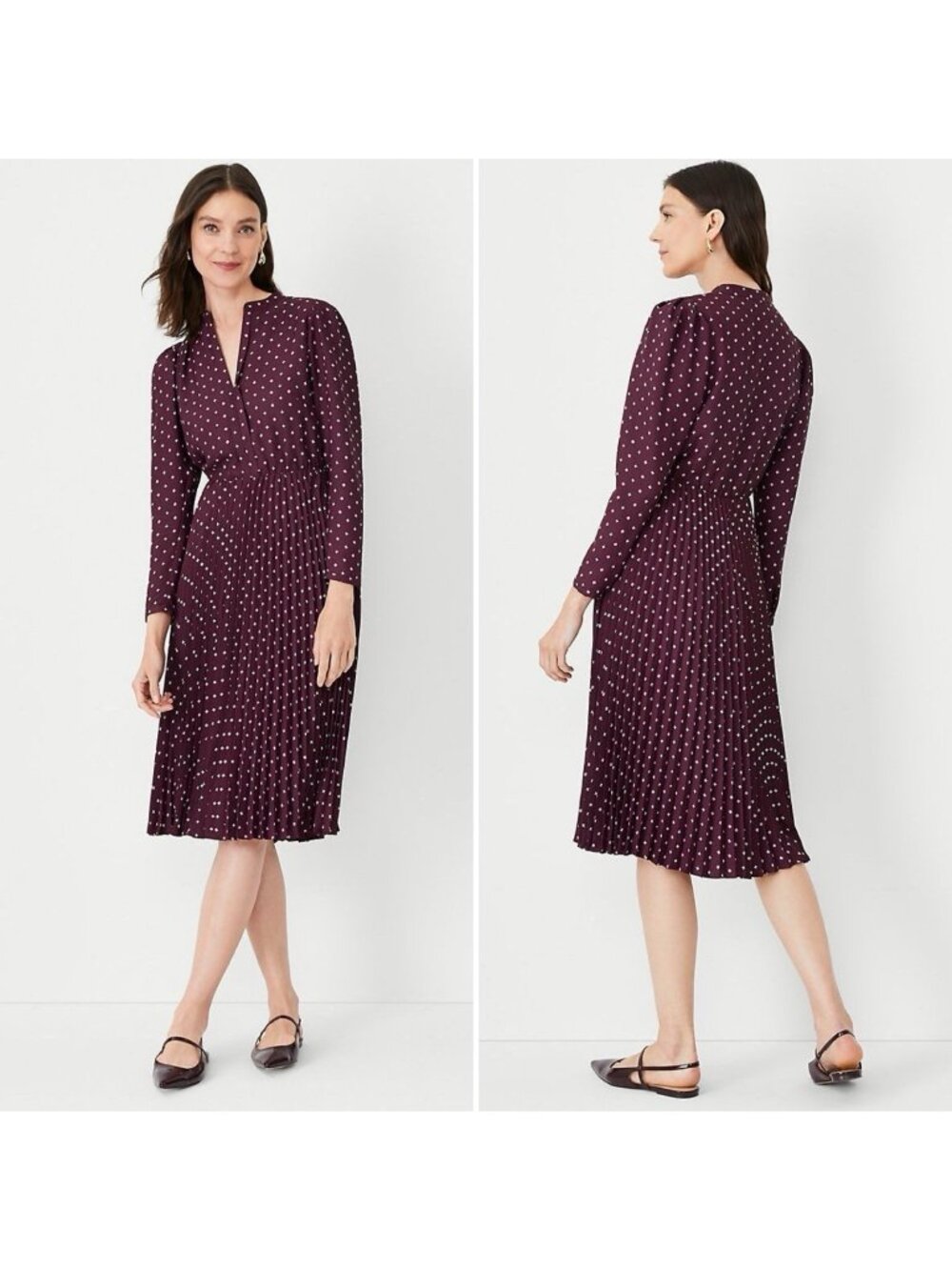 Ann Taylor Midi Dress 12